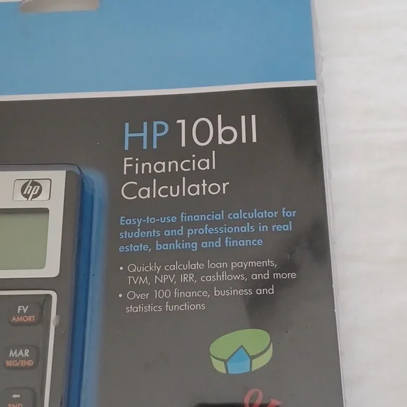 HP 10bll Financial Calculator.New in package! - Picture 2 of 10